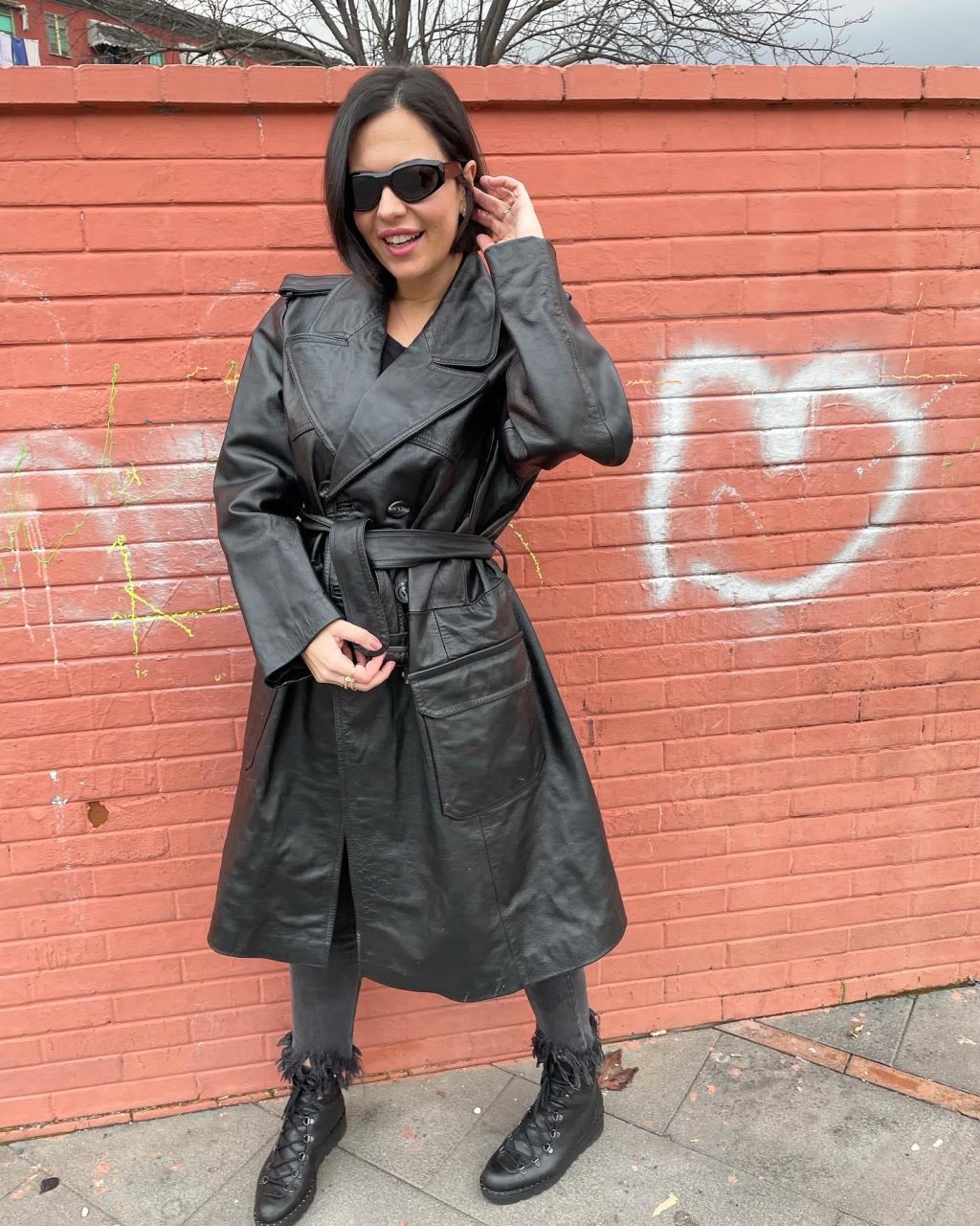 trench in pelle marechiaro closet